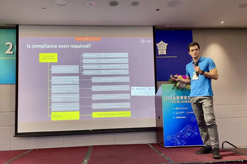 Julian Meroi speaker at TAICS conference